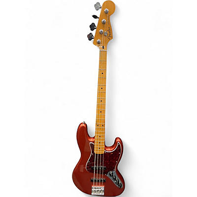 Used Fender Player Plus Active Jazz Bass Aged Candy Apple Electric Bass Guitar