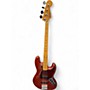 Used Fender Player Plus Active Jazz Bass Aged Candy Apple Electric Bass Guitar Aged Candy Apple