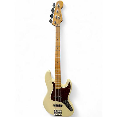 Used Fender Player Plus Active Jazz Bass Antique White Electric Bass Guitar