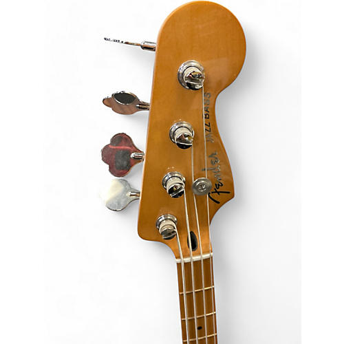 Fender Used Fender Player Plus Active Jazz Bass BURNT CANDY APPLE RED Electric Bass Guitar BURNT CANDY APPLE RED