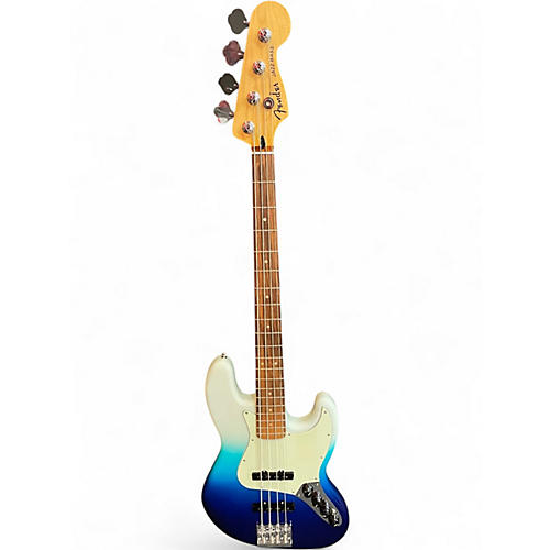 Used Fender Player Plus Active Jazz Bass Bel Air Blue Electric Bass Guitar Bel Air Blue