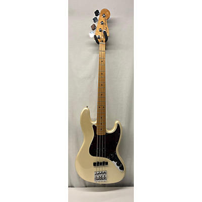 Fender Used Fender Player Plus Active Jazz Bass Olympic Pearl Electric Bass Guitar