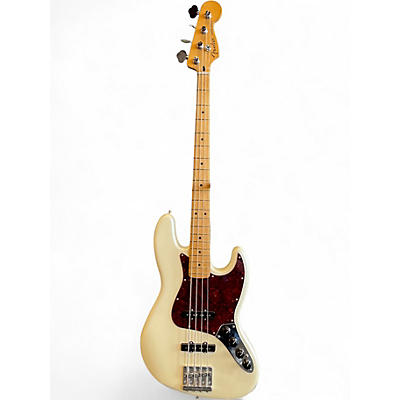 Used Fender Player Plus Active Jazz Bass Olympic Pearl Electric Bass Guitar
