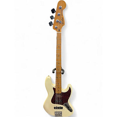 Used Fender Player Plus Active Jazz Bass Olympic Pearl Electric Bass Guitar