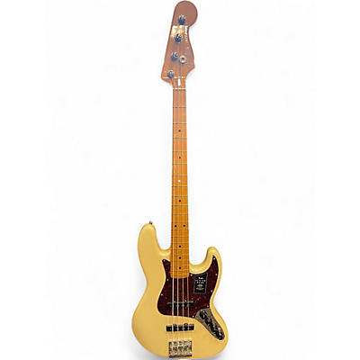 Used Fender Player Plus Active Jazz Bass Olympic Pearl Electric Bass Guitar