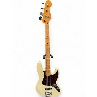 Used Fender Player Plus Active Jazz Bass Pearl White Electric Bass Guitar