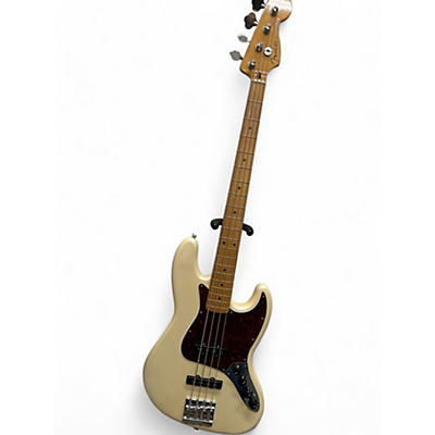 Used Fender Player Plus Active Jazz Bass White Electric Bass Guitar