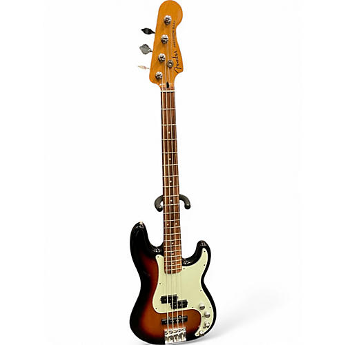 Used Fender Player Plus Active Precision Bass 3 Color Sunburst Electric Bass Guitar 3 Color Sunburst