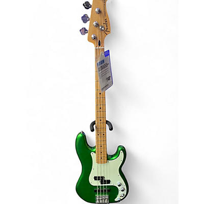 Fender Used Fender Player Plus Active Precision Bass Cosmic Jade Electric Bass Guitar