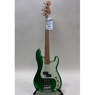 Fender Used Fender Player Plus Active Precision Bass Green Electric Bass Guitar