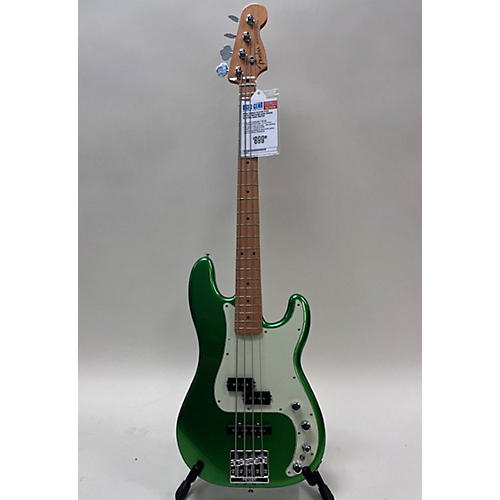 Fender Used Fender Player Plus Active Precision Bass Green Electric Bass Guitar Green