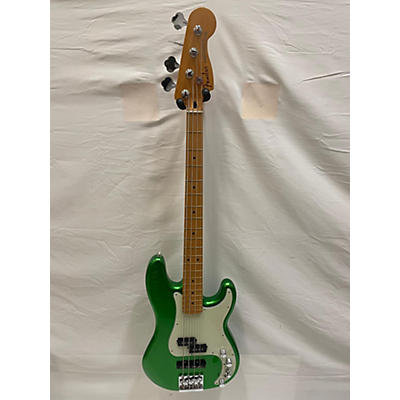 Fender Used Fender Player Plus Active Precision Bass Green Electric Bass Guitar