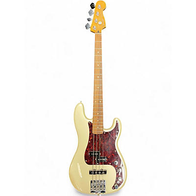 Used Fender Player Plus Active Precision Bass Olympic Pearl Electric Bass Guitar