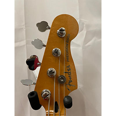 Fender Used Fender Player Plus Active Precision Bass Silver Smoke Electric Bass Guitar