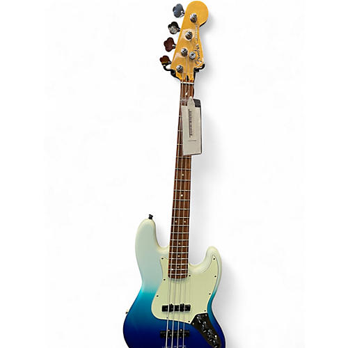 Used Fender Player Plus Jass Bass Bel Air Blue Electric Bass Guitar Bel Air Blue