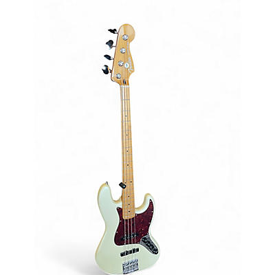 Used Fender Player Plus Jass Bass Olympic Pearl Electric Bass Guitar