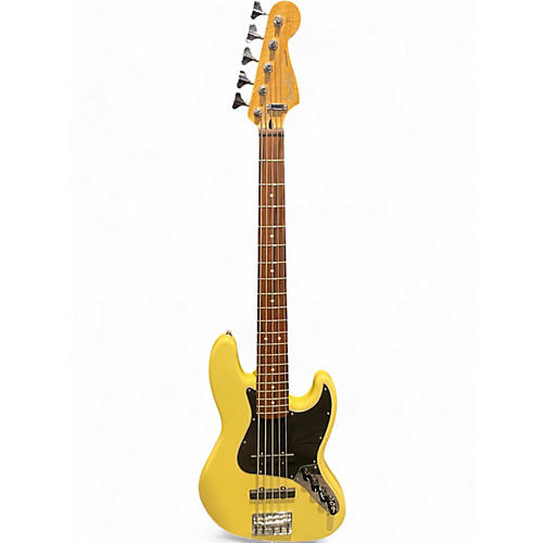 Used Fender Player Plus Jass Bass Vintage Yellow Electric Bass Guitar Vintage Yellow