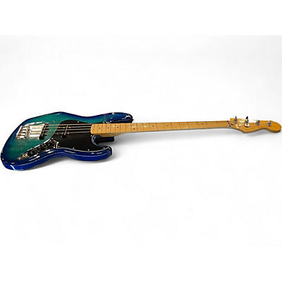 Used Fender Player Plus Jazz Bass Blue Burst Electric Bass Guitar