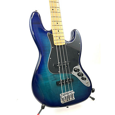 Fender Used Fender Player Plus Jazz Bass Plus Top Blue Burst Electric Bass Guitar