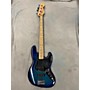 Used Fender Used Fender Player Plus Jazz Bass Plus Top Blue Burst Electric Bass Guitar Blue Burst