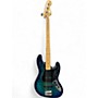 Used Fender Player Plus Jazz Bass Plus Top Blue Burst Electric Bass Guitar Blue Burst