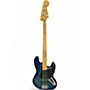 Used Fender Player Plus Jazz Bass Plus Top Blue Burst Electric Bass Guitar Blue Burst