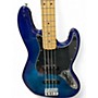 Used Fender Player Plus Jazz Bass Plus Top Blue Burst Electric Bass Guitar Blue Burst