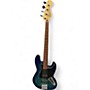 Used Fender Player Plus Jazz Bass Plus Top Blue Burst Electric Bass Guitar Blue Burst