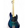 Used Fender Player Plus Jazz Bass Plus Top Blue Burst Electric Bass Guitar Blue Burst