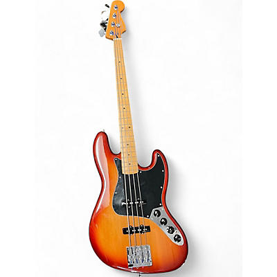 Fender Used Fender Player Plus Jazz Bass Plus Top Sienna Sunburst Electric Bass Guitar