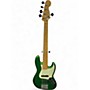 Used Fender Player Plus Jazz Bass V COSMIC JADE Electric Bass Guitar COSMIC JADE