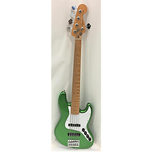 Fender Used Fender Player Plus Jazz Bass V Emerald Green Electric Bass Guitar Emerald Green