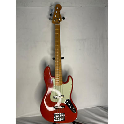 Fender Used Fender Player Plus Jazz Bass V Fiesta Red Electric Bass Guitar