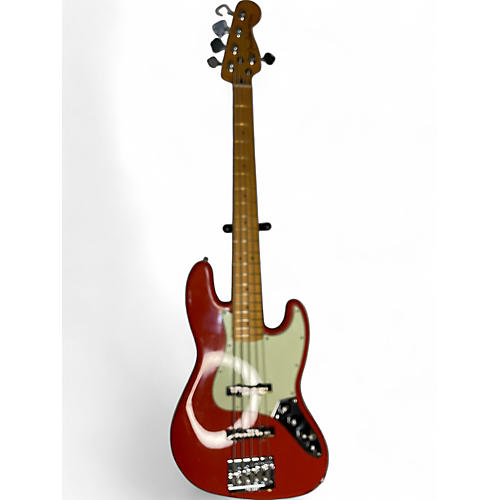 Fender Used Fender Player Plus Jazz Bass V Fiesta Red Electric Bass Guitar Fiesta Red