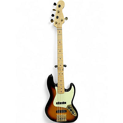 Used Fender Player Plus Jazz Bass V Sunburst Electric Bass Guitar