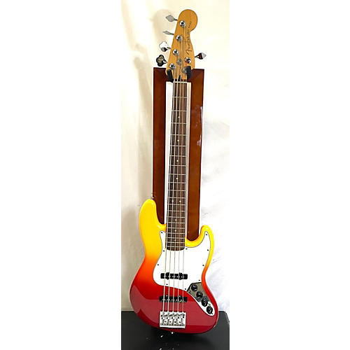 Fender Used Fender Player Plus Jazz Bass V Tequila Sunrise Electric Bass Guitar Tequila Sunrise