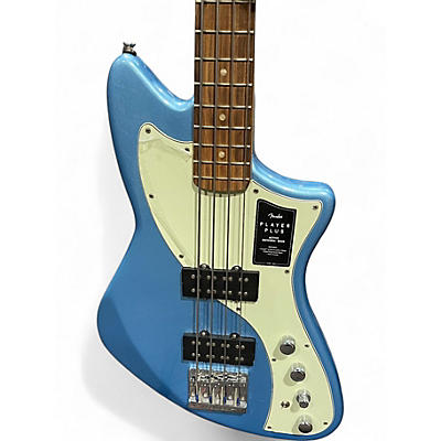 Used Fender Player Plus Meteora Bass Baltic Blue Electric Bass Guitar
