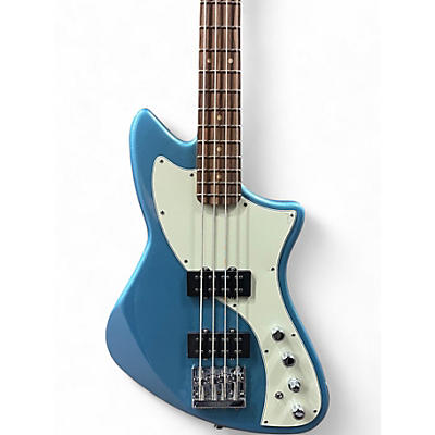 Used Fender Player Plus Meteora Bass Metallic Aqua Marine Electric Bass Guitar