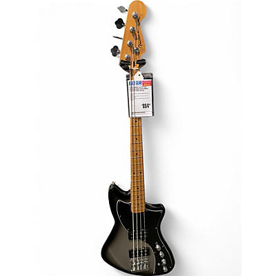 Used Fender Player Plus Meteora Bass Silver Burst Electric Bass Guitar
