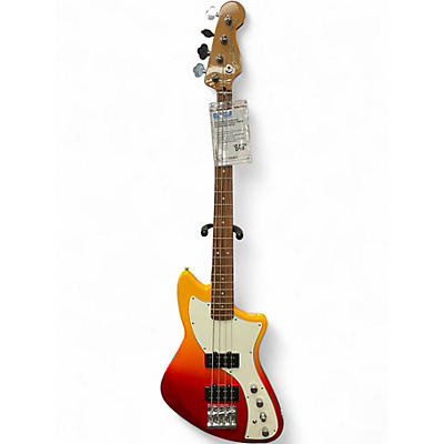 Used Fender Player Plus Meteora Bass Tequila Sunrise Electric Bass Guitar