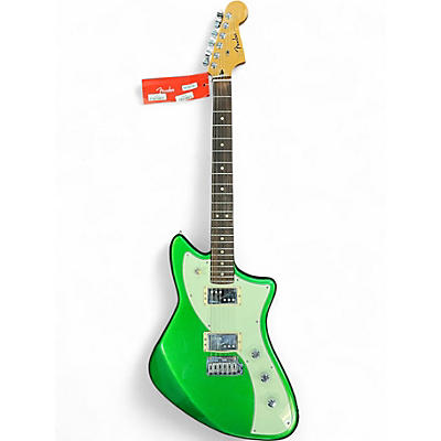 Used Fender Player Plus Meteora HH Green Solid Body Electric Guitar