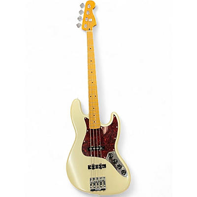 Used Fender Player Plus Partscaster Bass Olympic White Electric Bass Guitar
