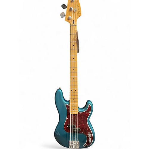 Used Fender Player Plus Precision Bass Ocean Turquoise Electric Bass Guitar Ocean Turquoise