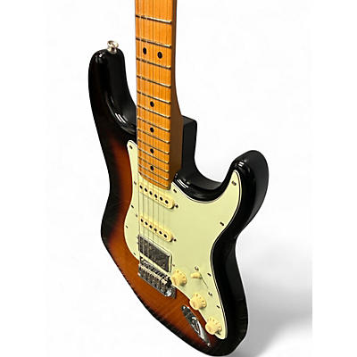 Used Fender Player Plus Stratocaster 2 Tone Sunburst Solid Body Electric Guitar