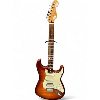 Used Fender Player Plus Stratocaster AMBER BURST Solid Body Electric Guitar