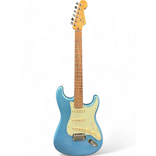 Fender Used Fender Player Plus Stratocaster Blue Sapphire Solid Body Electric Guitar Blue Sapphire