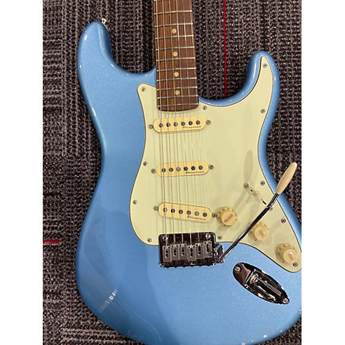 Fender Used Fender Player Plus Stratocaster Blue Solid Body Electric Guitar Blue