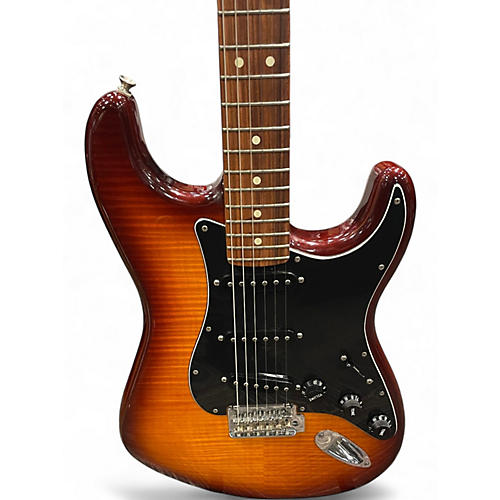 Used Fender Player Plus Stratocaster Flamed Sunburst Solid Body Electric Guitar Flamed Sunburst