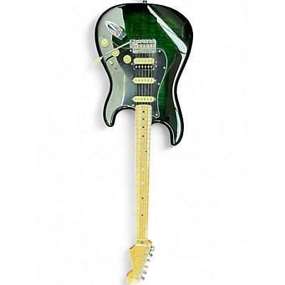 Used Fender Player Plus Stratocaster GREEN BURST Solid Body Electric Guitar