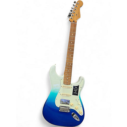 Used Fender Player Plus Stratocaster HSS BEL AIR BLUE Solid Body Electric Guitar BEL AIR BLUE